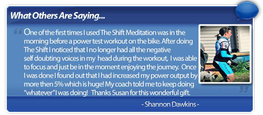 The Shift Testimonial From Shannon Dawkins